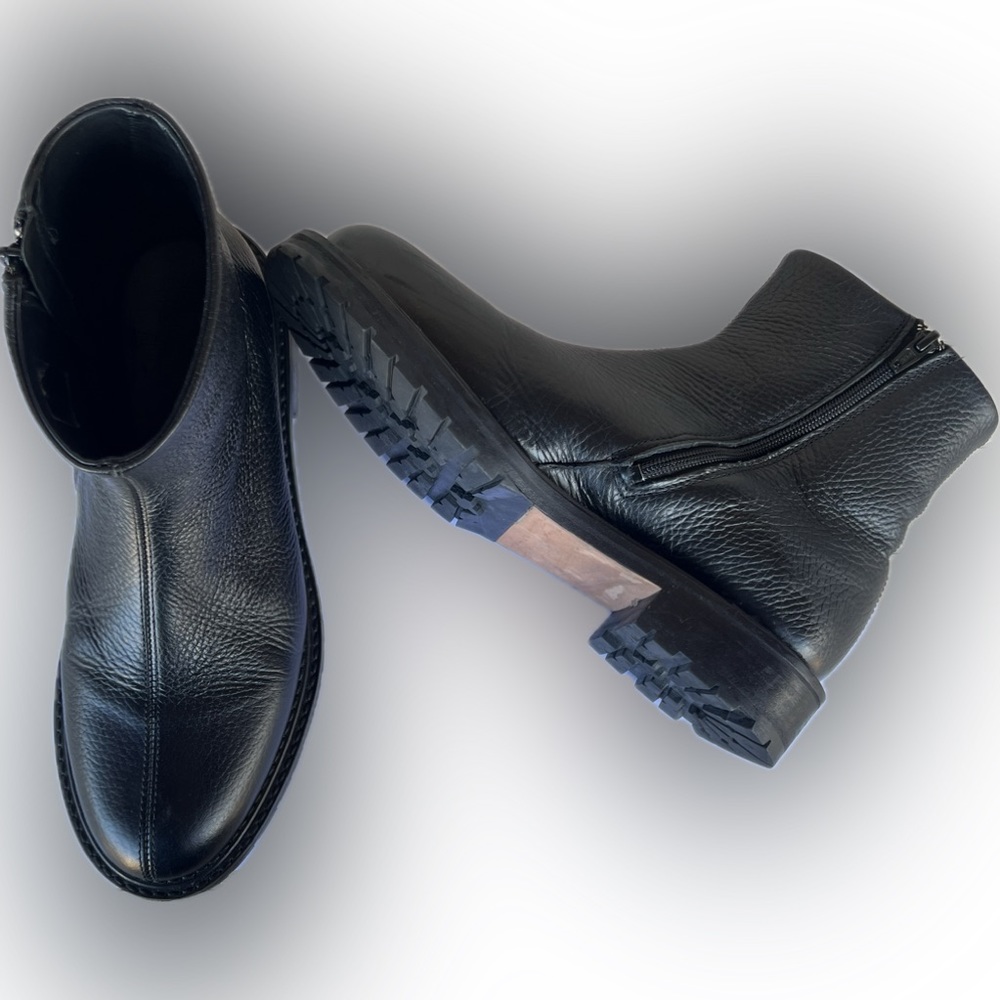 RACHEL COMEY Black Boots Waffle Sole